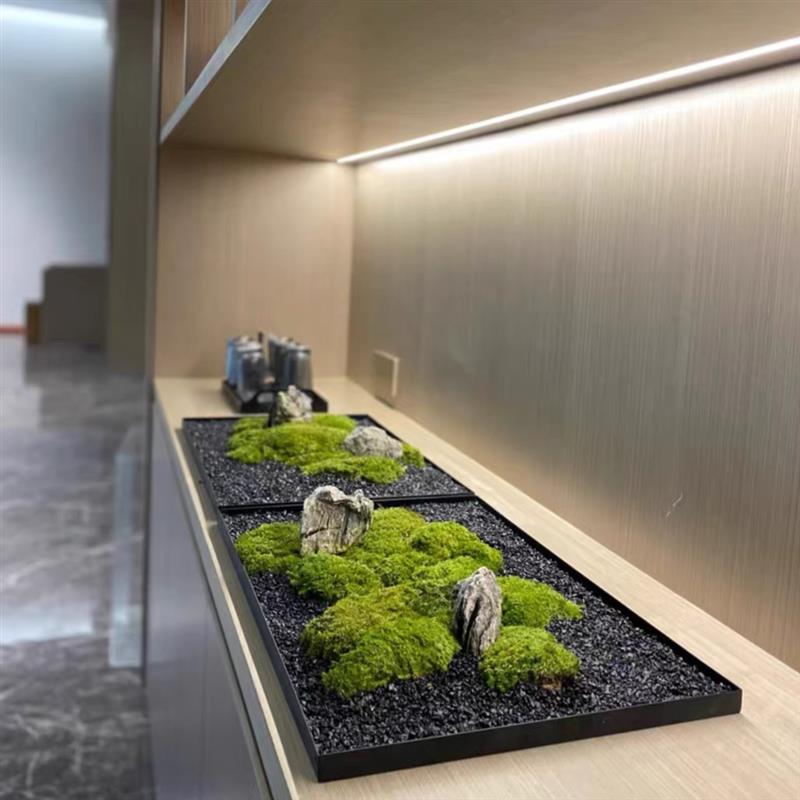 铁艺花盆微景观造景托盘长方形花器造景盆园艺盆底座盆景沙盘方形
