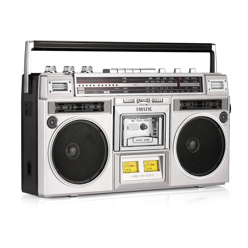 全新立体声录音机磁带机老式怀旧复古播放机80年代收音机蓝牙音响