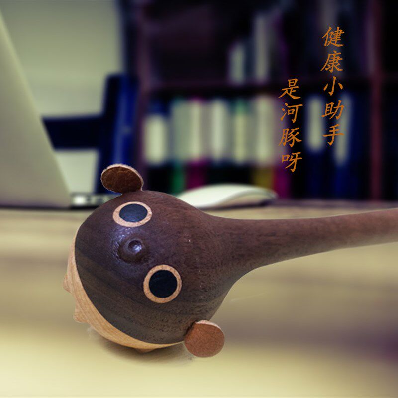 可爱痒痒挠实木棒不求人按摩锤懒人挠痒爪抓背扰痒原木抠背挠痒痒