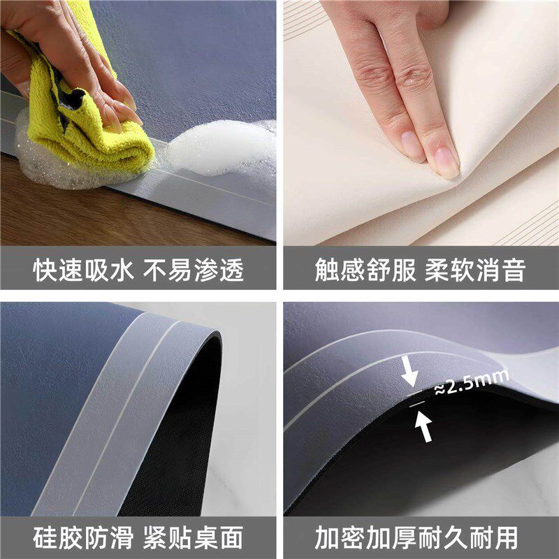 掼蛋桌布扑克牌专用硅胶防滑加厚手搓无声消音麻将桌垫掼蛋比赛用