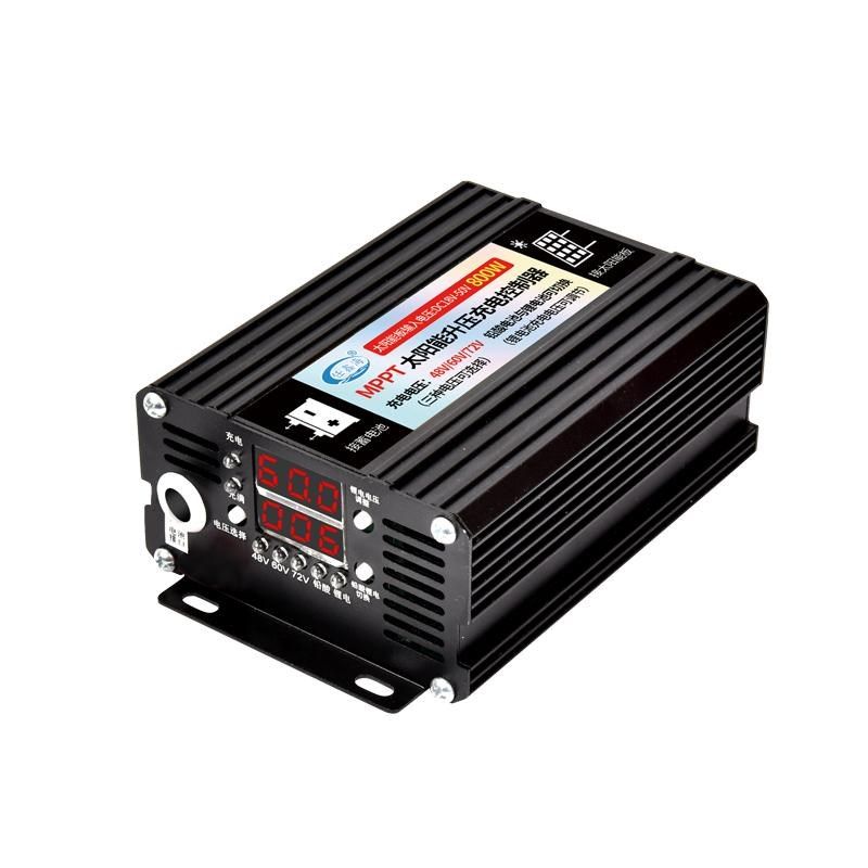 MPPT太阳能板充电控制器48V60V72自动识别大功率光伏升压器充电器