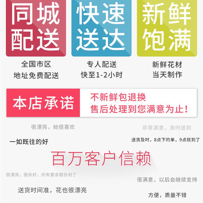 北京康乃馨花束香水百合鲜花速递同城配送上海广州深圳生日送花店