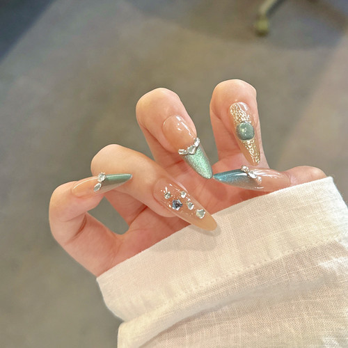 海洋之星穿戴甲碎钻氛围感