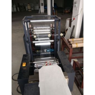 单螺杆塑料拉伸缠绕膜机 1000型双层共挤流延膜机