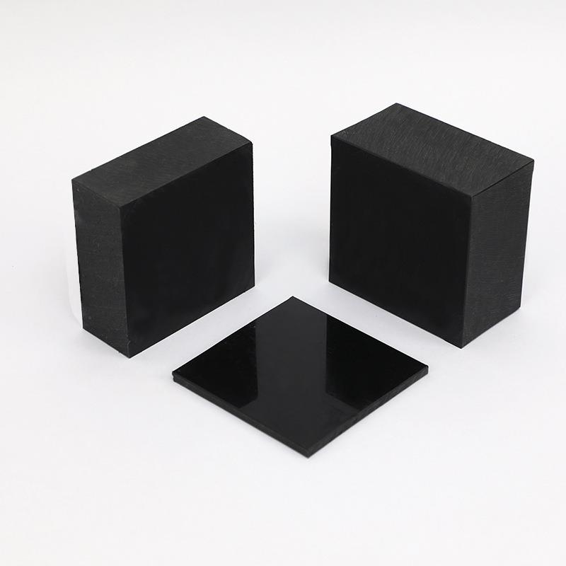 .磨损小绝缘任意切割实心耐用赛钢板黑色白色聚甲醛板全新料防静