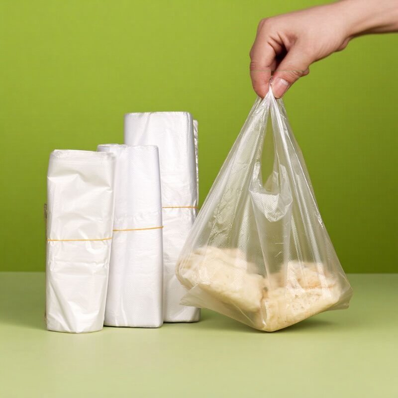 白色透明塑料袋厂家批发