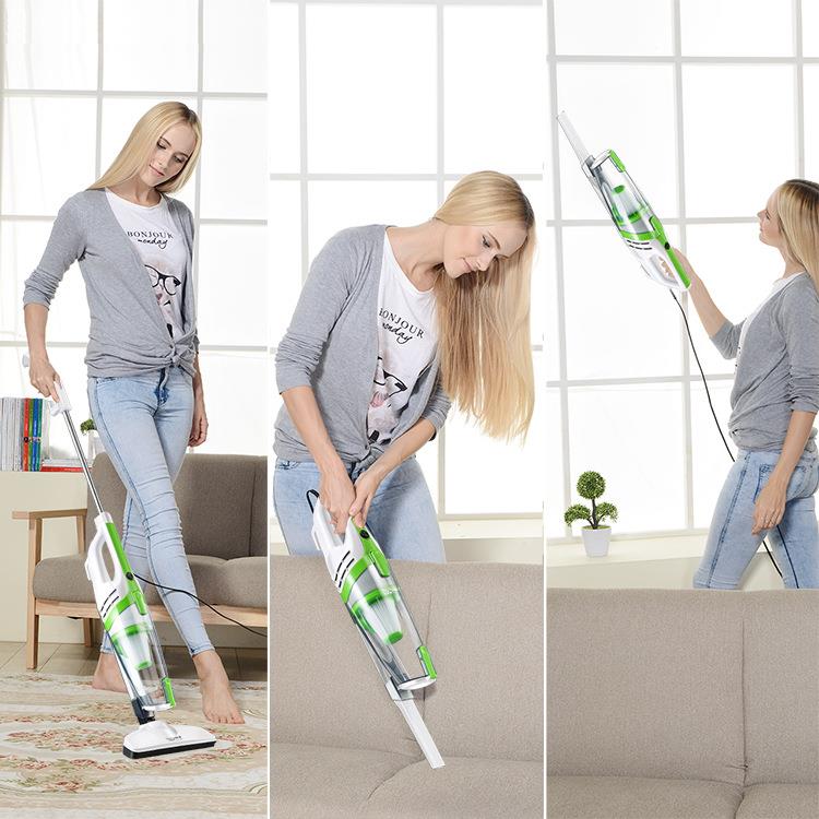 跨境家用吸尘器手持推杆二合一有线小型便携式多功能静音