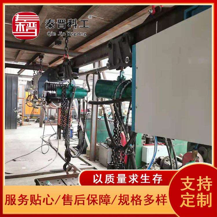 源头厂家供应矿用气动单轨吊环形轨道小吊机DQ50/0.5矿用单轨吊