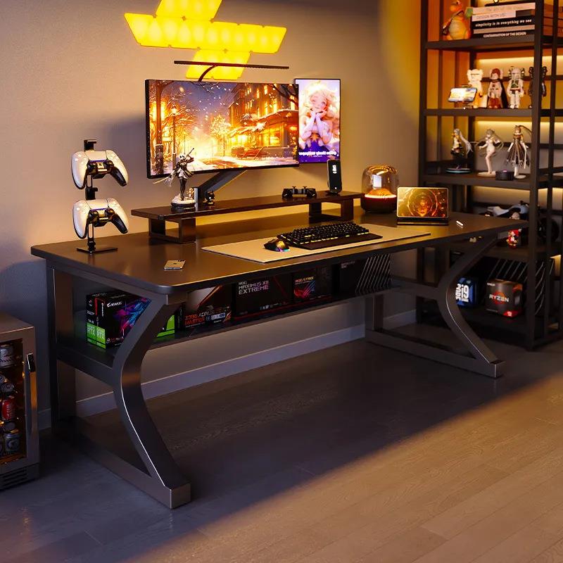 电脑桌台式家用电竞桌椅卧室简易桌子工作台书桌学生学习桌办公桌