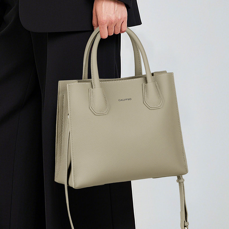 头层牛皮品牌包包2026新款大容量真皮手提包上班通勤单肩斜挎女包