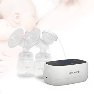 breast pump卡曼熊母婴用品双泵电动吸奶器液晶显示九档吸力调节
