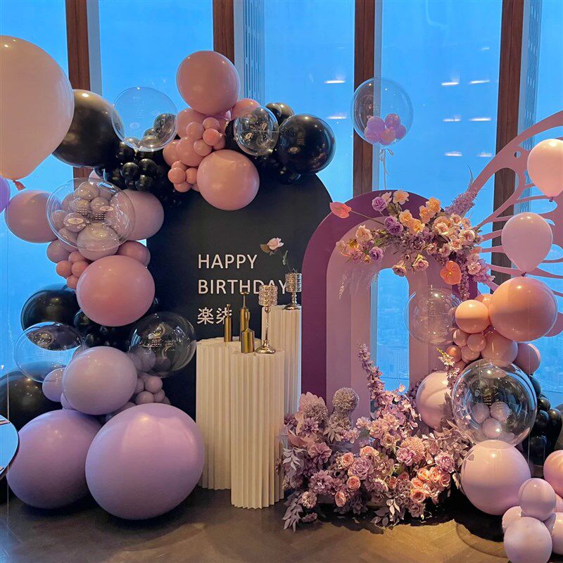 深圳广州东莞专业气球上门布置生日宝宝宴求婚订婚派对开 业