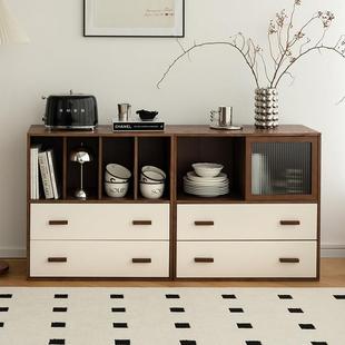Nordic Sense北欧简约书架落地置物柜客厅收纳储物组合柜格子柜
