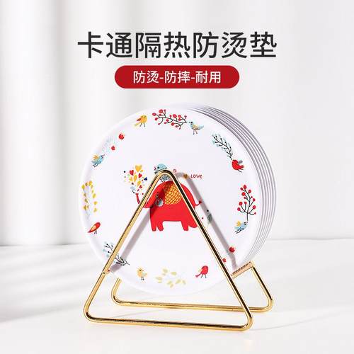 高感隔热垫垫陶餐桌防烫垫仿瓷砂锅垫耐高温防热垫餐级盘碗垫杯垫