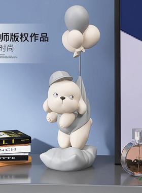 创意狗仔客厅桌AN8913面摆件家居公装饰品玄迁关电柜酒柜摆视设品