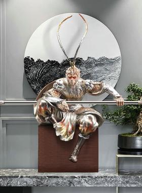 齐天大圣悟空摆装件P0587创意客厅艺斗战胜佛轻孙奢办公室桌工家