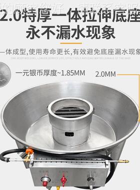 新型油水分离设计燃吊式烧鸭炉饮连锁店不钢气RIS加热脆皮烤鸭锈