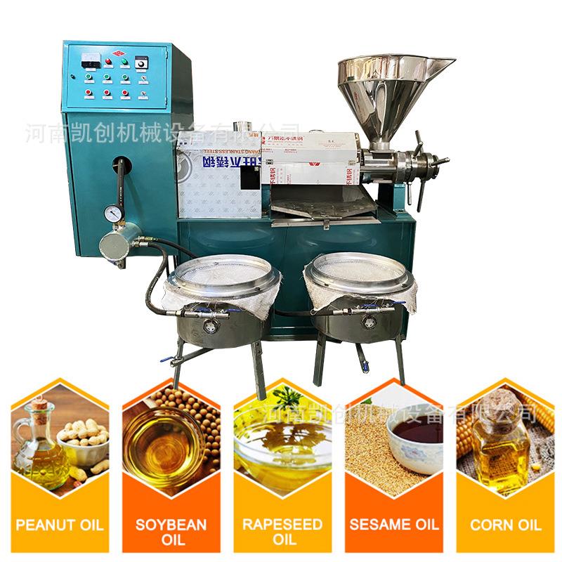 冷热螺旋榨油机 大型油坊用榨油加工机械 大豆椰蓉菜籽压油机