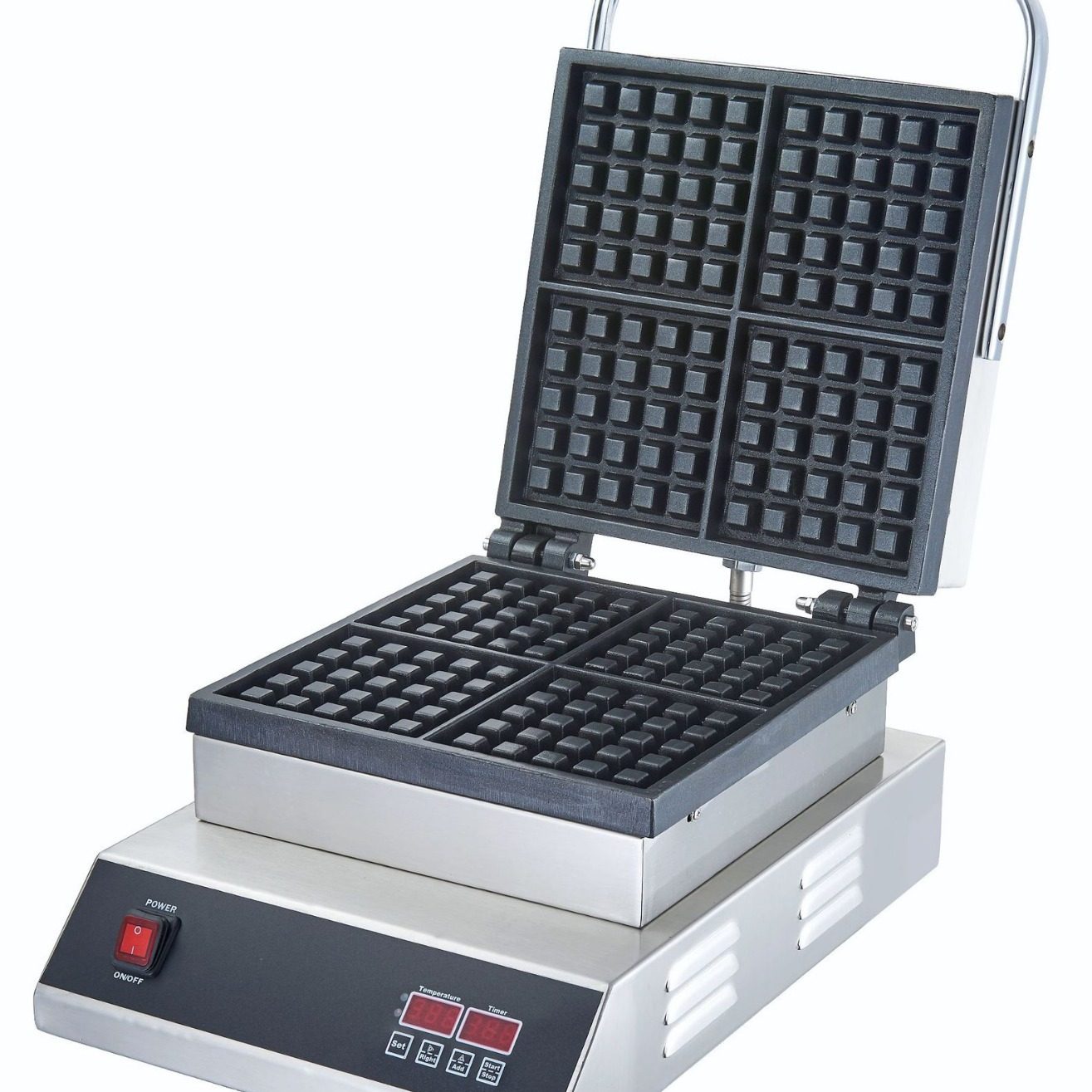 广州首飞商用数显系统比利时华夫炉大四格电饼铛两面均匀加热烤饼,清洗/食品/商业设备,华夫炉/华夫机,淘宝优惠券,粉丝福利购,淘宝优惠卷