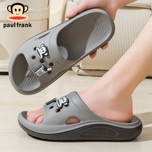 大嘴猴凉拖鞋男浴室拖鞋踩屎感家居速干厚底耐磨轻便户外女凉鞋