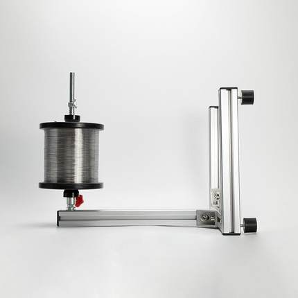 放线架放线盘鱼线棉线漆包线金属阻尼调节阻力松紧张力自带轴承