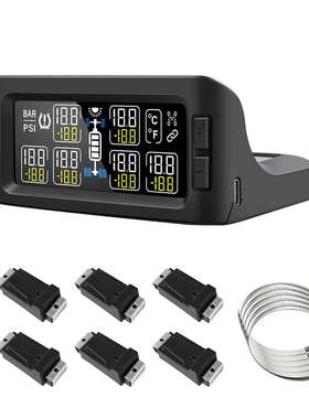 CAREUD/凯佑 房车卡车六轮胎压监测器TPMS胎压传感胎胎压监测仪 6