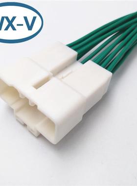 MG641113 线束汽车连接器770680-1防水amp接插件母头针座对接线