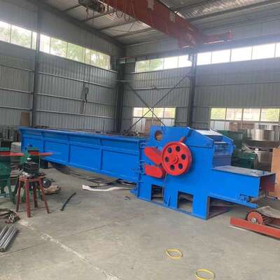 广西大型毛竹破碎机 216型鼓式削片机设备 果树枝条木条破碎机