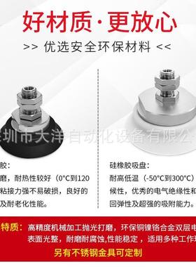 SH63N-R1-M16M真空吸盘吸嘴SH125N-R1-M16M SH80N/SH100N-RN-M16M