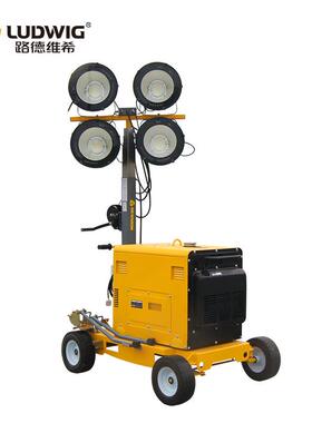 W103推车移动照明灯塔车300W400WLED柴油发电机组施工抢险救灾用