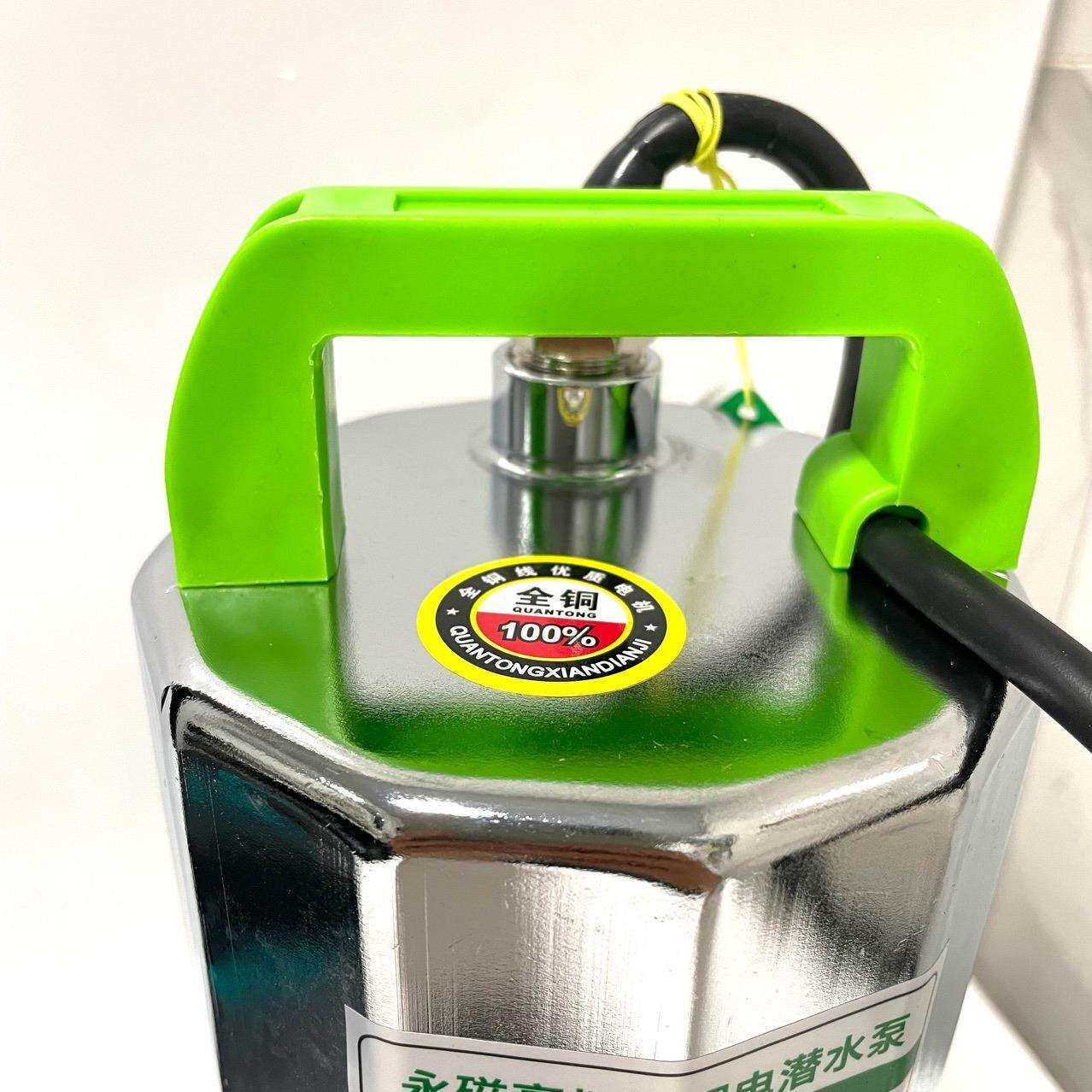 跨境爆款双电池永磁锂电潜水泵直流水泵21V24V通用农用灌溉抽水泵