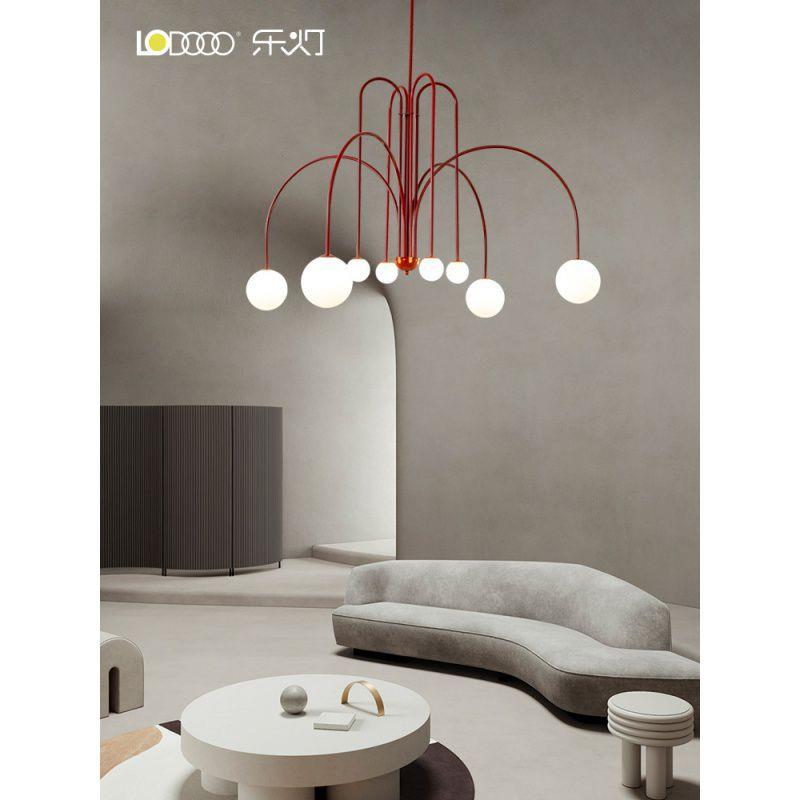 2025年新款北欧简约现代大气客厅主灯魔豆设计师款餐厅卧室吊灯具