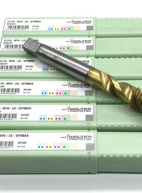 原装WALTER瓦尔特螺旋丝锥TC115-M16-L0-WY80AA螺旋丝攻