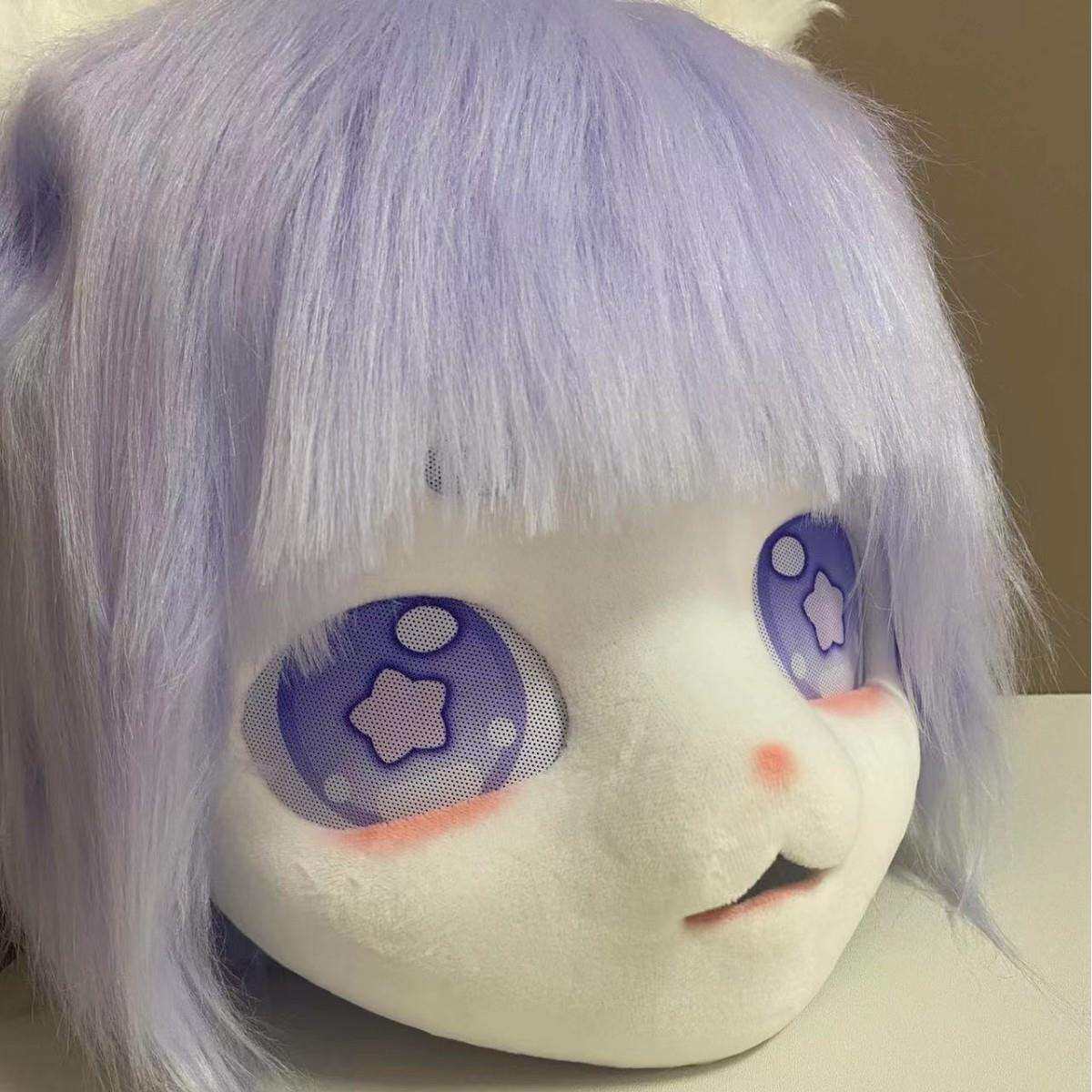 女士兽头成品系列兽头儿童兽装头套cosplay道具福瑞漫展cos服