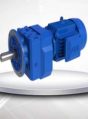 DONLY/东力RF立式减速电机硬齿面减速电机  DLRF法兰模块化减速机
