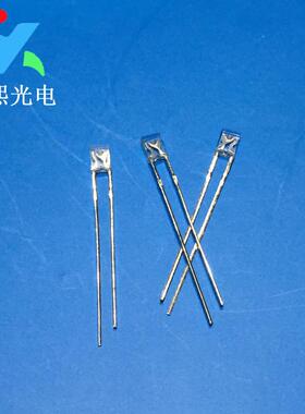 2*3*4方形长脚LED直插白色发光二极管灯珠 234高亮白灯光