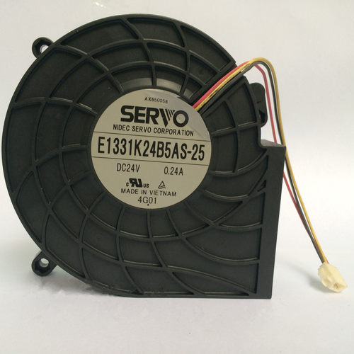 伺服SERVO E1331K24B5AS-25 24V 0.24A 3线 涡轮 离心轴承鼓风机