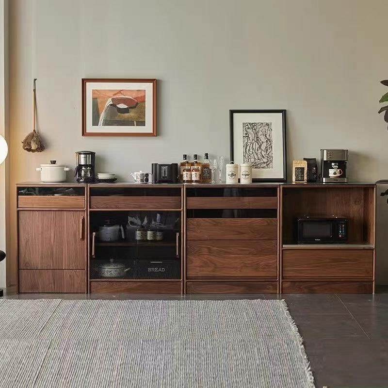 北美黑胡桃木组合餐边柜矮柜实木收纳柜储物柜日式茶水柜岛台边柜,鲜花速递/花卉仿真/绿植园艺,割草机/草坪机,淘宝优惠券,粉丝福利购,淘宝优惠卷