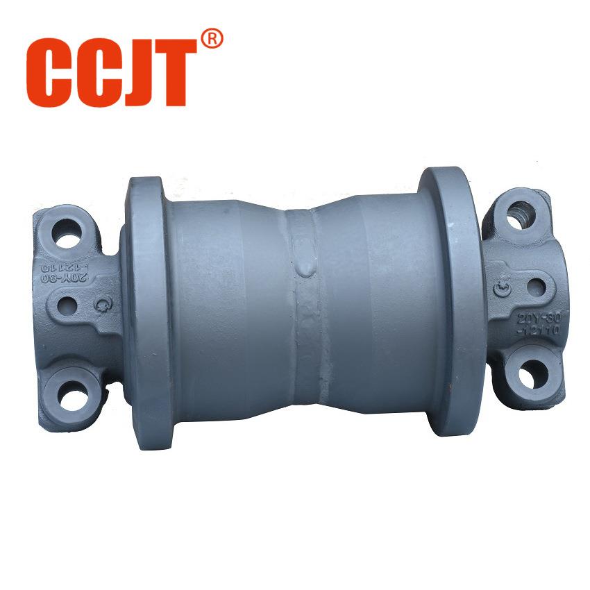 厂家供应小松挖掘机支重轮小松挖机四轮一带支重轮总成四轮一带