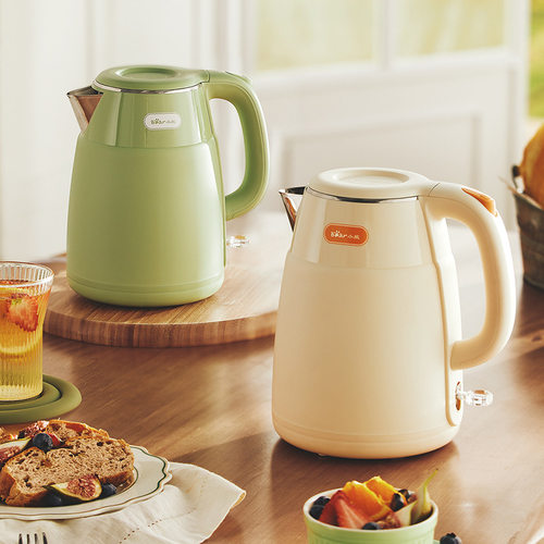 小熊电热水壶ZDH-R15H6家用烧水壶一体电水壶自动断电1.5L大容量