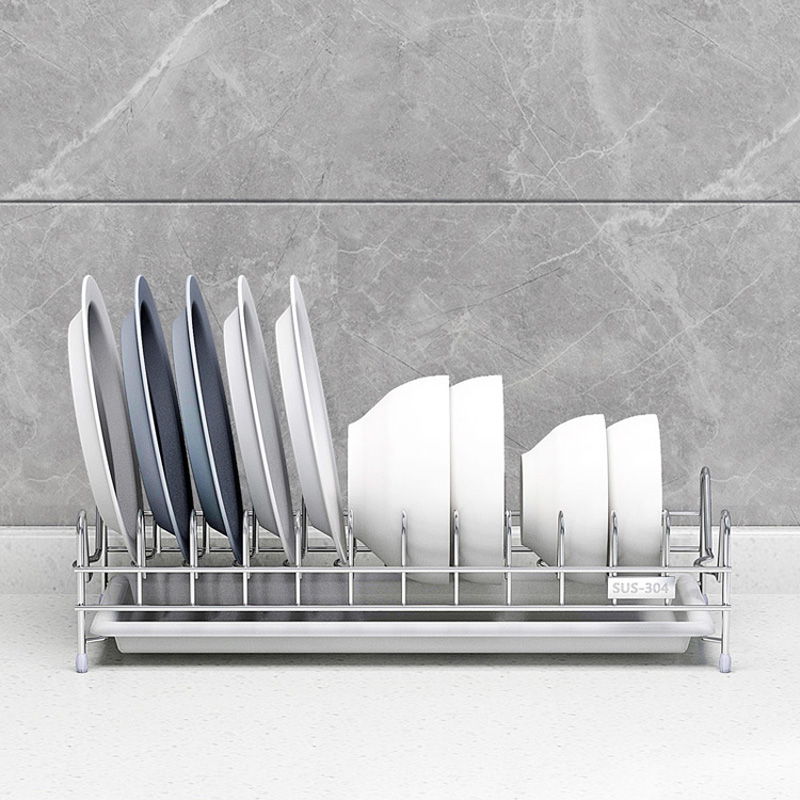 碗架单层厨房置物架m沥水架沥水篮碟架304不锈钢置晾放漏水篮1