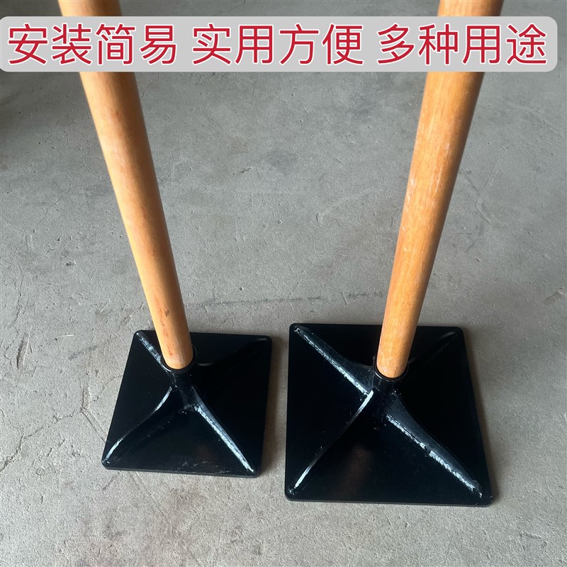 农用夯土器大号重型地基夯实地面压实打夯板工具挖树Z根凿岩平地