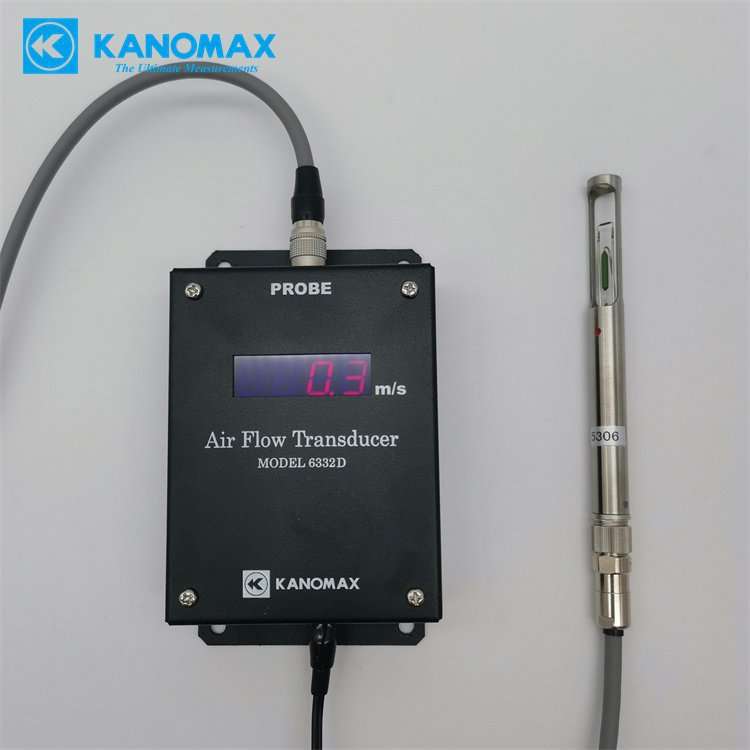 加野Kanomax 6332风速变送器MODEL6332D在线式风速仪