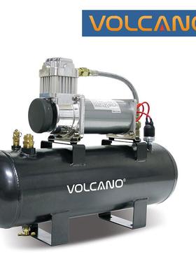 VOLCANO高压气喇叭轮胎充打气泵空压机沙漠越野4X4改装气动20007