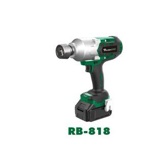 锂电无刷冲击扳手RB-818无刷扳手1300Nm1/2轴 2电一充电动扳手