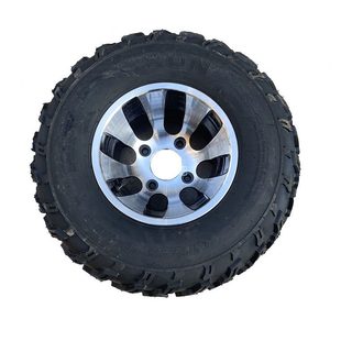 10加厚越野轮胎带铝轮毂 四轮摩托车配件 沙滩车23X7 22X10