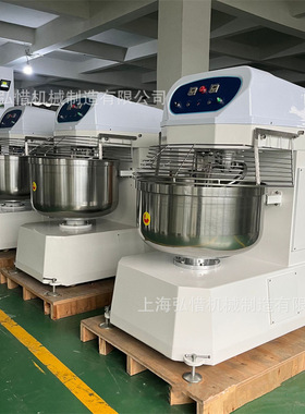 300L立式和面机 125kg面粉和面机 大型商用揉面机 双速双动打面机