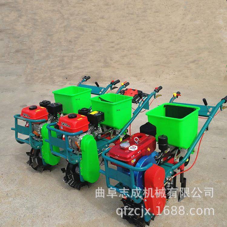 手推用链轨式耘播米机汽油轮式播耘机CVV玉家播种机