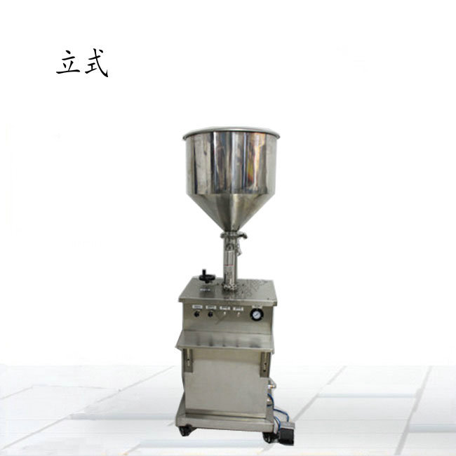 立式膏液两用灌装机 双头半自动单头灌装机器