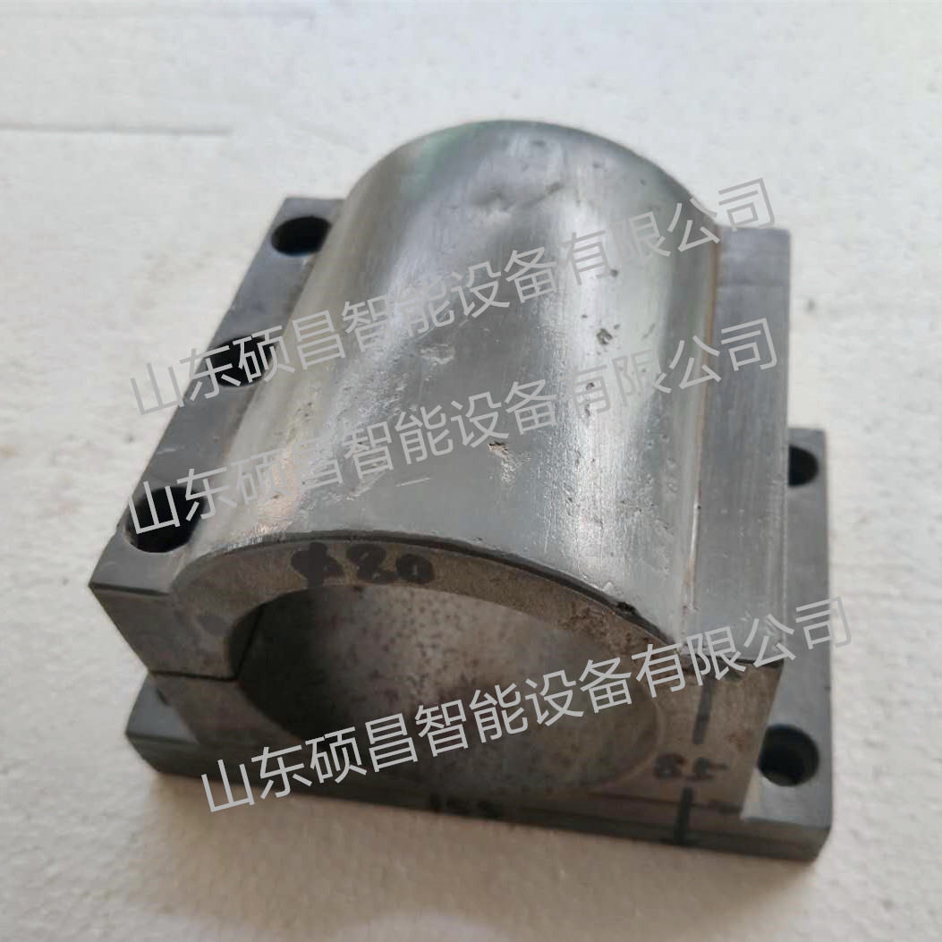 铸铁雕铣机主轴夹具抱箍固定座